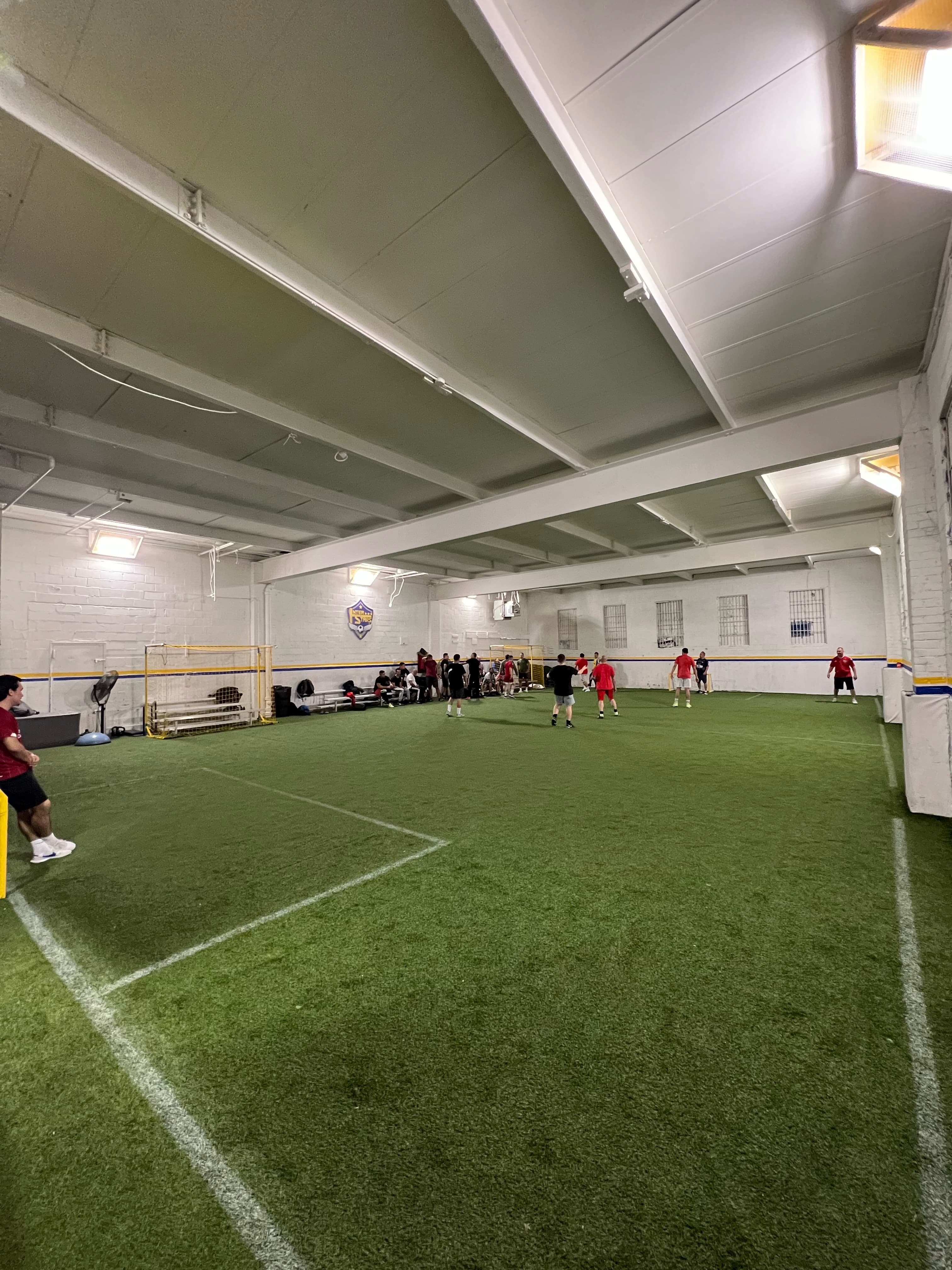 inside franko's garage